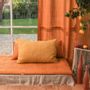 Fabric cushions - Etamine Cushion Cover 50X75 Cm Etamine 2 Terracota - EN FIL D'INDIENNE...