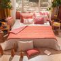 Throw blankets - Etamine Sofa Cover 90X200 Cm Etamine 2 Terracota - EN FIL D'INDIENNE...