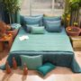 Throw blankets - Etamine Sofa Cover 90X200 Cm Etamine 2 Celadon - EN FIL D'INDIENNE...