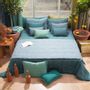 Bed linens - ETAMINE Sofa cover 90x200 cm ETAMINE 2 INDIGO - EN FIL D'INDIENNE...