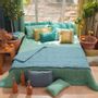 Throw blankets - Etamine Sofa Cover 90X200 Cm Etamine 2 Paon - EN FIL D'INDIENNE...