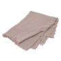 Plaids - Jetée de lit ETAMINE en lin 220x240 cm ETAMINE 2 POUDRE - EN FIL D'INDIENNE...
