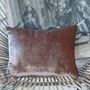 Linge de lit - FORTUNA Housse de coussin 25x35 cm - EN FIL D'INDIENNE...
