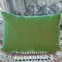 Coussins textile - FORTUNA House de Coussin 35x50 cm FORTUNA AVOCAT - EN FIL D'INDIENNE...
