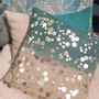 Fabric cushions - Gipsy Cushion 40X40 Cm Canard - EN FIL D'INDIENNE...