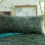 Fabric cushions - GOA Cushion 50x100 cm CELADON - EN FIL D'INDIENNE...
