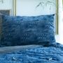 Bed linens - Goa Cushion Cover 50X75 Cm Plomb - EN FIL D'INDIENNE...