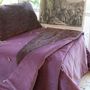 Curtains and window coverings - Goa Sofa Cover 90X200 Cm Rubis - EN FIL D'INDIENNE...
