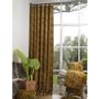 Coussins textile - GOA Rideau 140x300 cm CURRY - EN FIL D'INDIENNE...