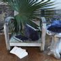 Coussins textile - GOA Set de 2 Trousses plates et de toilette GOA PLOMB - EN FIL D'INDIENNE...