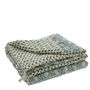 Coussins textile - INDIENNE Plaid 140x240 cm INDIENNE CANARD - EN FIL D'INDIENNE...