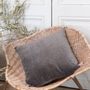 Coussins textile - LYRIC Housse de coussin 45x45 cm - EN FIL D'INDIENNE...
