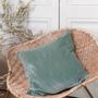 Fabric cushions - Lyric Cushion Cover 45X45 Cm - EN FIL D'INDIENNE...