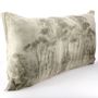Bed linens - Manosque Cushion Cover 50X100 Cm Print Monochrome Ananbo Manosque Beige - EN FIL D'INDIENNE...
