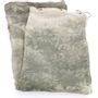 Bed linens - Manosque Ananbo Printed Monochrome Linen Voile Curtain 140X280 Cm Manosque Grisa - EN FIL D'INDIENNE...