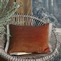 Coussins textile - MEDICIS coussin 35x50cm housse MEDICIS AMBRE - EN FIL D'INDIENNE...