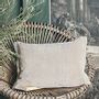 Coussins textile - MEDICIS coussin 35x50cm housse MEDICIS SABLE - EN FIL D'INDIENNE...
