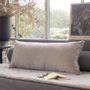 Fabric cushions - Medicis Cushion Cover 45X100 Cm Medicis Beige - EN FIL D'INDIENNE...