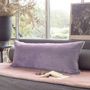 Fabric cushions - Medicis Cushion Cover 45X100 Cm Medicis Mauve - EN FIL D'INDIENNE...