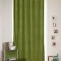 Curtains and window coverings - MEDICIS AVOCAT 130x280cm cotton velvet blackout curtain - EN FIL D'INDIENNE...