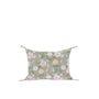 Fabric cushions - Pensee Summer Cushion Cover 25X35 Cm Pensees Coton Gris - EN FIL D'INDIENNE...