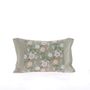 Coussins textile - PENSEE VELOURS Housse de coussin 30x45 cm PENSEES VELOURS BEIGE - EN FIL D'INDIENNE...