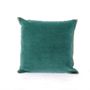 Fabric cushions - Pensee Velvet Cushion Cover 45X45 Cm Pensees Velours Canard - EN FIL D'INDIENNE...