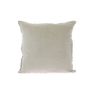 Fabric cushions - Pensee Velvet Cushion Cover 45X45 Cm Pensees Velours Beige - EN FIL D'INDIENNE...