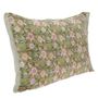 Fabric cushions - Pensee Velvet Cushion Cover 50X75 Cm Pensees Velours Avocat - EN FIL D'INDIENNE...