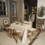 Table linen - Platinum Tablecloth 170X280 Cm Platine Ecru - EN FIL D'INDIENNE...