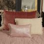 Fabric cushions - Platine Cushion Cover 30X45 Cm Platine Poudre - EN FIL D'INDIENNE...