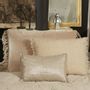 Fabric cushions - Platine Cushion Cover 30X45 Cm Platine Lin - EN FIL D'INDIENNE...