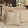 Fabric cushions - Platine Cushion Cover 45X45 Cm Platine Lin - EN FIL D'INDIENNE...