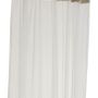 Rideaux et voilages - TULLE Voilage 120X300 CM TULLE IVOIRE - EN FIL D'INDIENNE...