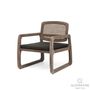 Lounge chairs - Easy Chair Sally Open Weave - GOMMAIRE
