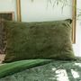 Curtains and window coverings - Goa Cushion Cover 50X75 Cm Olive - EN FIL D'INDIENNE...