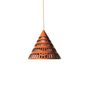 Design objects - BALADEUSE JONGA - LEATHER - suspension/ceiling lamp cable - LULE STUDIO