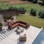 Lawn sofas   - 1-seater Mieke - GOMMAIRE
