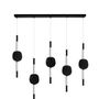 Hanging lights - Attraverso Linear Chandelier (5) - MOSS SERIES