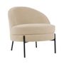 Chaises - Chaise Noble Teddy Curl - LEITMOTIV