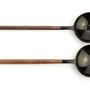 Kitchen utensils - Crab claw salad servers in horn - L INDOCHINEUR X RIVÊT