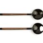 Kitchen utensils - Crab claw salad servers in horn - L INDOCHINEUR X RIVÊT