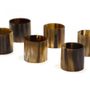 Napkins - Set of 6 napkin rings in horn - L INDOCHINEUR X RIVÊT