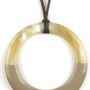 Jewelry - Irregular ring pendant in horn - L INDOCHINEUR X RIVÊT