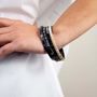 Jewelry - 4 thin bracelets in horn - L INDOCHINEUR X RIVÊT
