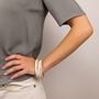Jewelry - 4 thin bracelets in horn - L INDOCHINEUR X RIVÊT