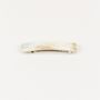 Hair accessories - Natural horn rectangular hair clip - L'INDOCHINEUR PARIS HANOI