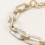 Bijoux - Collier anneaux épais ronds et ovales bords droits en corne - L INDOCHINEUR X RIVÊT