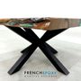 Objets design - Table basse en noyer - FRENCH EPOXY