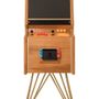 Decorative objects - SENPAI V3 LITE: Retro Arcade Games, Oak, Handmade - MAISON ROSHI